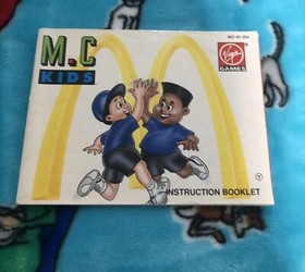 Nintendo NES Video Game M.C. Kids with manual