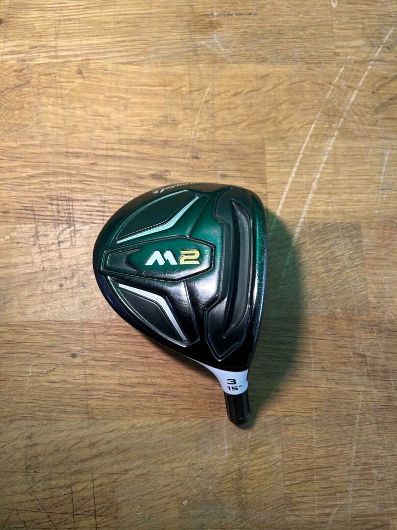 TaylorMade M2 2016 3W 15° Fairway Wood Head Only Right Handed Used
