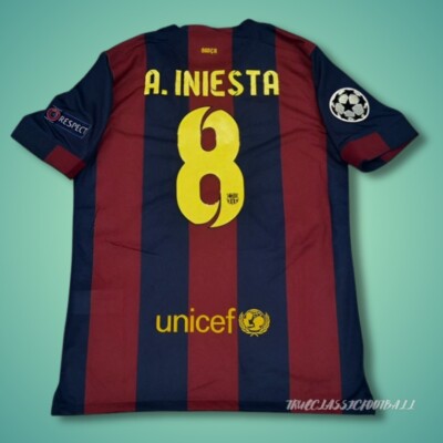 Iniesta #8 FC Barcelona Final Champions League 2014-2015