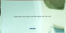 Volvo S40 V40 Brochure 1996