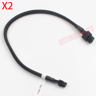 X2 Mac Pro PCLE GPU Graphics Card Power Cable High End Power Cable 6 Pin 35CM