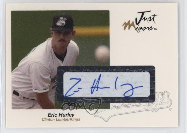2005 Just Minors Just Auto Auto Eric Hurley #30 Auto