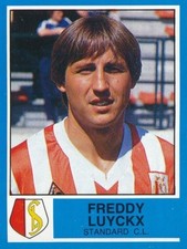 298 FREDDY LUYCKX BELGIQUE STANDARD LIEGE STICKER FOOTBALL 87 PANINI