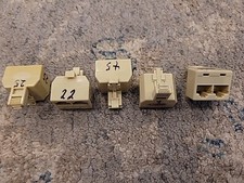 Lot of 5 RJ45 Ethernet Network Splitter, 1-Male to 2-Female LAN Adapter