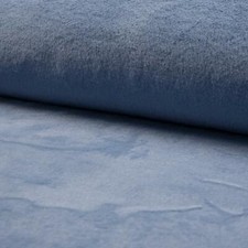Tissu En Fausse Fourrure Super Doux En Velours Court - BLEU CIEL