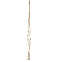 Jute Pflanze Halter Seil Handarbeit Geflochten Von Ib Laursen