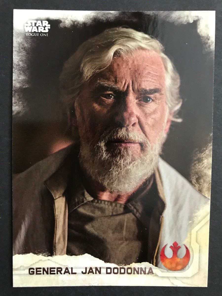 2016 Topps Star Wars Rogue One Series 1 #17 General Jan Dodonna