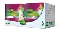 Depend Incontinence Pants For Women Super Absorbent - S/m 60 Pants Small/medium Depend Incontinence Pants For Women Super Absorbent - S/m 60 Pants Small/medium
