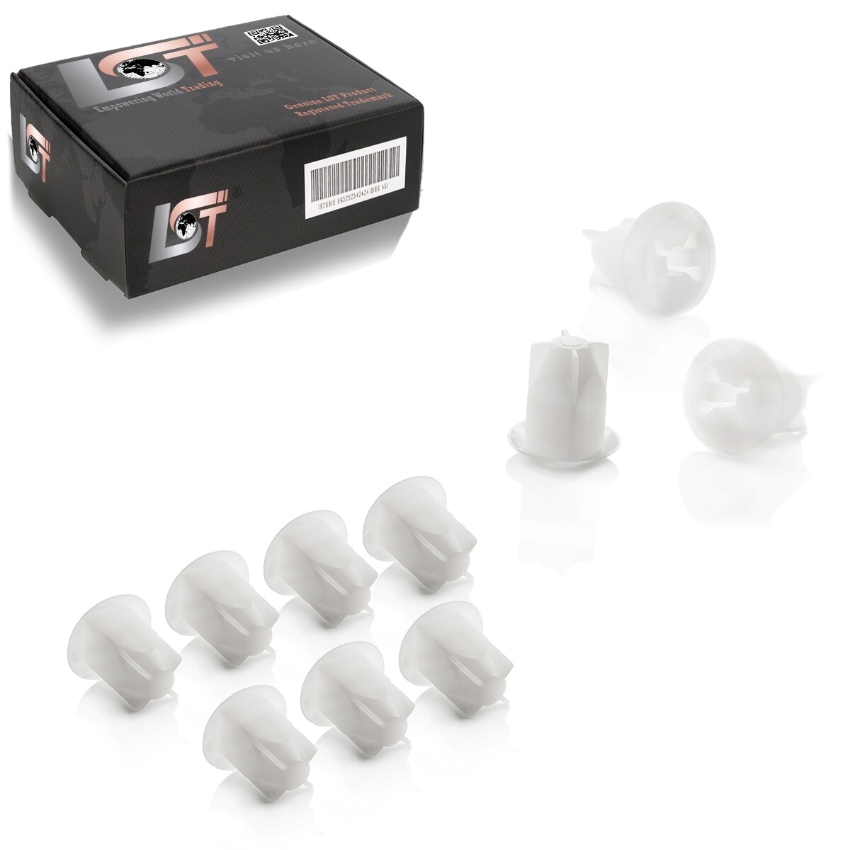 10x Expansion Nut Insert Nut Fastening Clips for HONDA