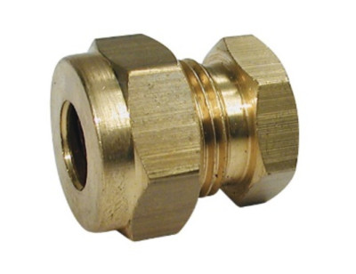 Messing Druckrohr Anschlag Endkupplung 1/4'' 5/16'' 3/8''