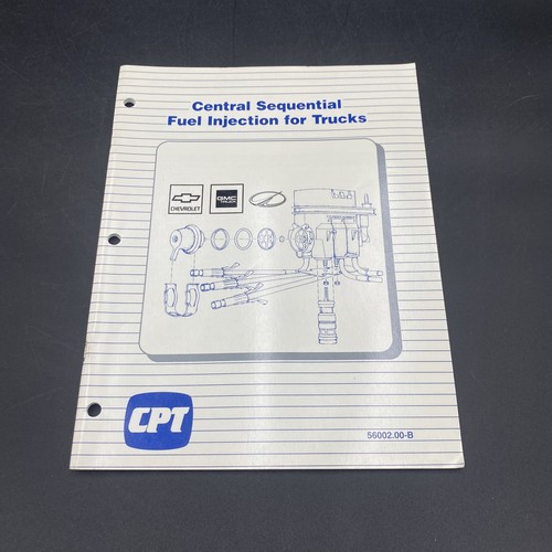 1994 chevrolet chevy gmc central sequential fuel injection for trucks