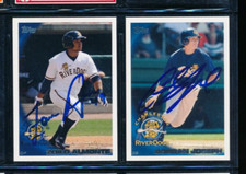 Lot (2) 2010 Topps RiverDogs #422 Almonte #125 Joseph Signed Autograph (GW35)