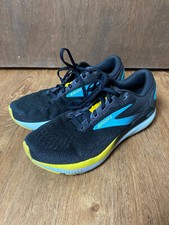 Brooks Ghost 16 Men Running Shoes size 10 D medium Black/Forged Iron/Blue