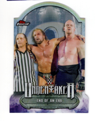 THE UNDERTAKER 2021 WWE TOPPS FINEST CAREER TRIBUTE DIE-CUT UT-12