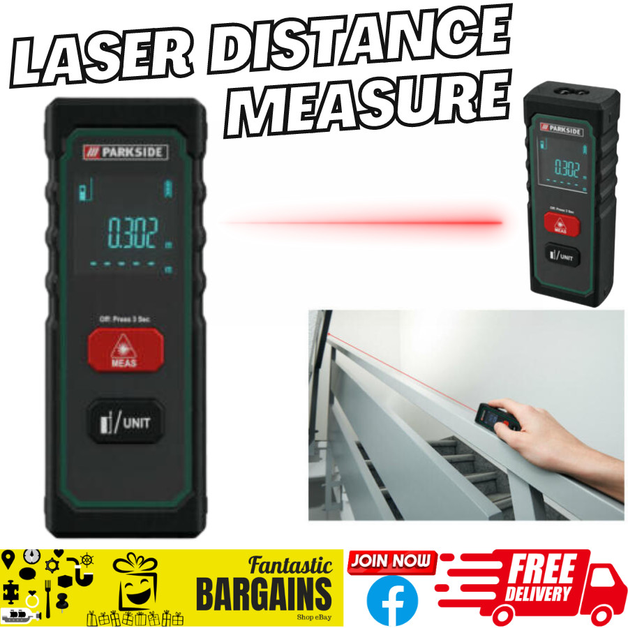 Rubin Stall Jemand parkside laser distance measurer Samstag