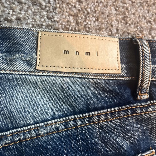 MNML Distressed Chain Jeans Mens 29 New With Tags 28 X 30 - Picture 20 of 20