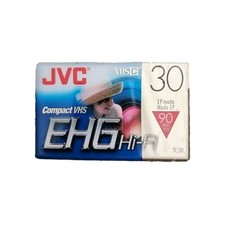 JVC VHS-C Video TC-30 EHGDU Camcorder Video Cassette 90 Min Sealed