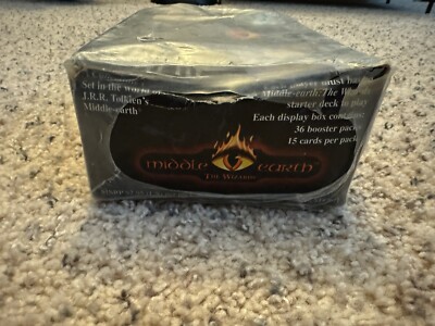 Middle Earth: The Wizards Limited Edition Sealed Booster Box LOTR CCG English | eBay Middle Earth: The Wizards Limited Edition Sealed Booster Box LOTR CCG English | eBay
