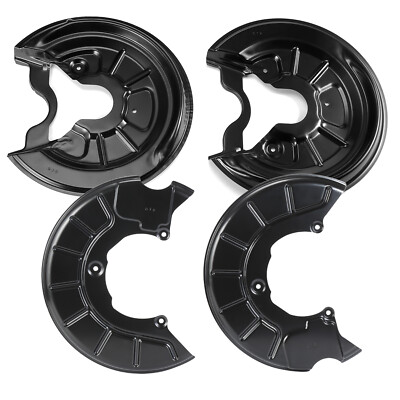 4X Ankerblech H & V Spritzblech Bremsscheibe Für VW Touran Golf 5 6 Audi A3 Seat