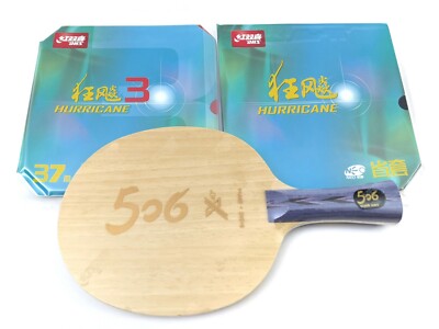 Pre-Assembled Table Tennis Racket DHS TG 506X H3 NEO Provincial  H3 NEO Soft  FL