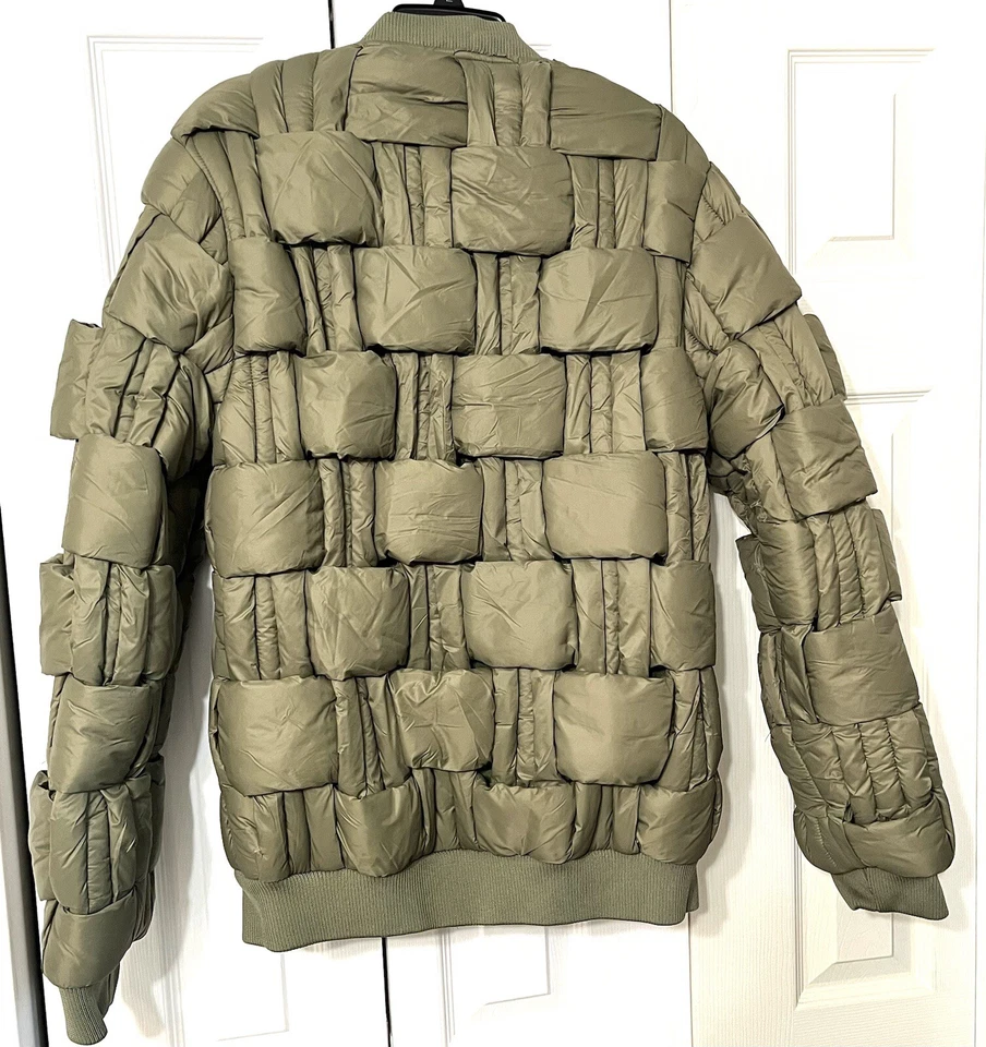 Men FIFTH LOOP Puffer Jacket Green Sz XL - Image 4 of 4