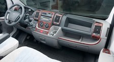 Decorazione abitacolo per FIAT DUCATO-CITROEN JUMPER anno 2006 in poi look radica 25 pezzi