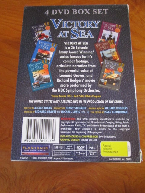 DVD VICTORY AT SEA THE COMPLETE SERIES BOX SET GREAT ** MUST SEE **** - Image 3 of 4