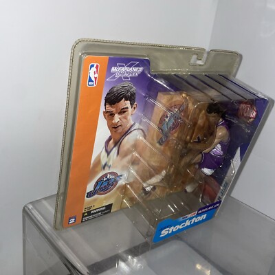 John Stockton Action Figure Utah Jazz NBA Series 2 McFarlane