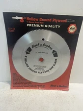 - 8 Inch Plywood Table Saw Blade 5/8 Round Arbor Hole 150 Teeth Black & Decker