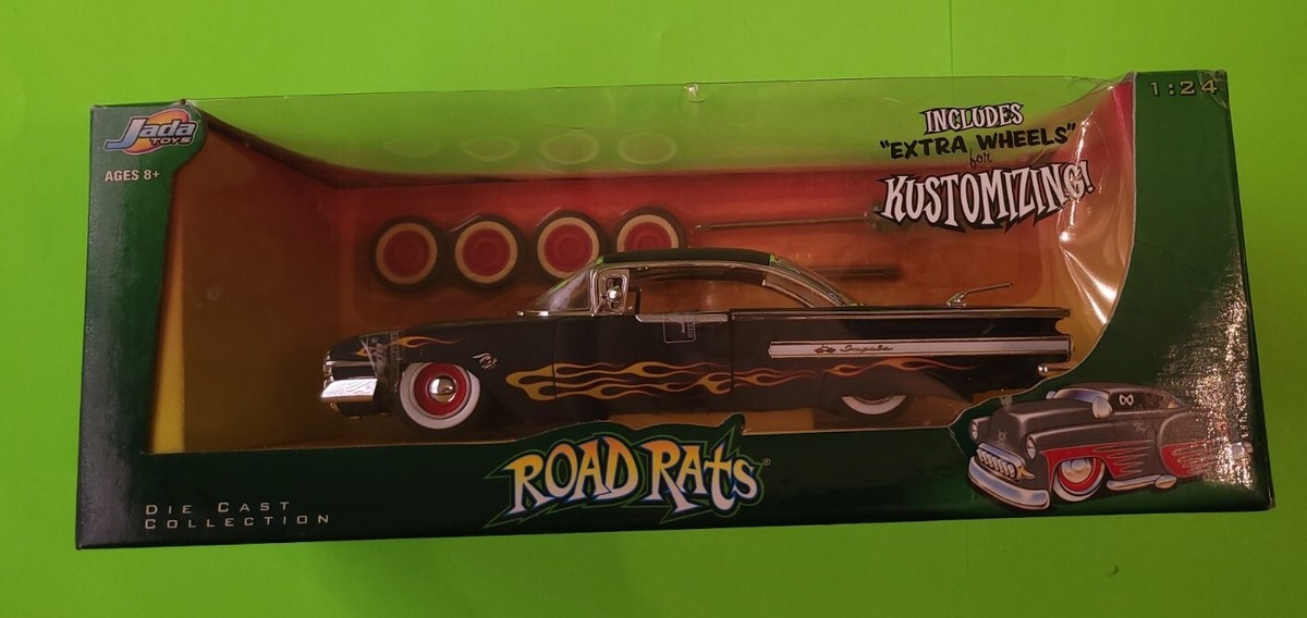 ミニカー Jada ROAD RATS 1/24 '60 Chevy Impala Jada 1960 Chevy Impala Road Rats 1/24 scale Kustomizing