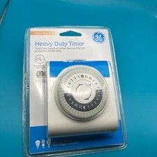 GE 24-Hour Heavy Duty Indoor Plug-in Mechanic...