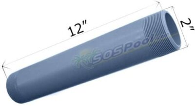 CMI 920-120 12 inch x 2 inch Threaded Nipple CPVC SCH 80
