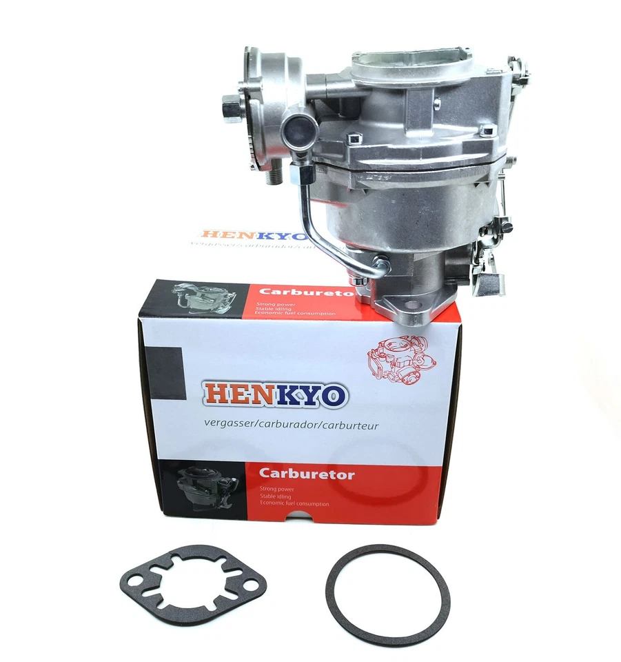 Chevrolet Chevy 235 Ci Rochester 1957-1961 modelo BC 1 barril carburador #7009656 Foto 3 de 4