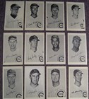 1969 SET Of 12 CHICAGO CUBS Picture Pack Black & White Photos WITH ENVELOPE MLB — photo 5
