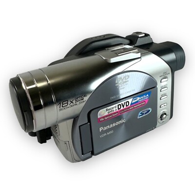 Panasonic VDR-M50 DVD Video Camera No Battery Tested 37988251209| eBay