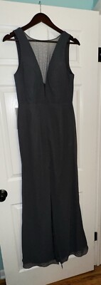 pewter gray bridesmaid dresses Straps Dark Green Long Bridesmaid Dress with Criss Cross Back-Pgmdress US10 / Blush Pink main image 1
