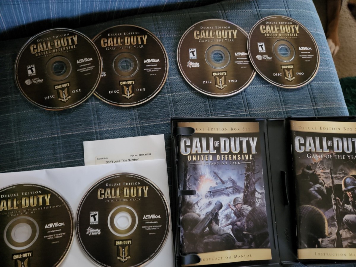 Call Of Duty Deluxe Edition Box Set 6 Discs for PC | eBay