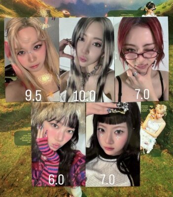 LE SSERAFIM CRAZY COMEBACK EVENT OFFICIAL PHOTOCARD POB GONGBANG