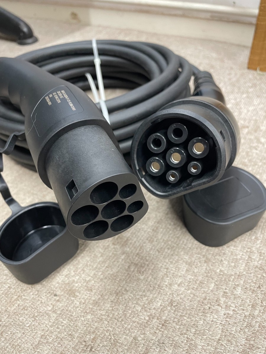 Chargeur Pour Voiture électrique Degson EV MEAC-S-032A, Câble 10m, Noir