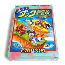 DUCK TALES - Empty box replacement spare case Famicom game Disney's Ducktales