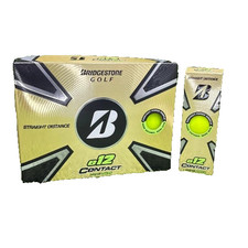 Bridgestone E12 CONTACT Matte Green Golf Balls New DOZEN in Box FREE SHIP