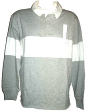 WILD FABLE Unisex Mens Womens Sz M Oversized Polo Rugby Shirt Long Sleeve NWT