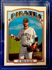JT BRUBAKER 2021 TOPPS PITTSBURGH PIRATES ROOKIE CARD RC # 646