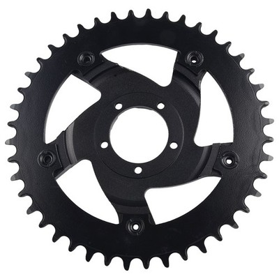Kettenblatt Zahnplatte Radfahren 42T 48V1000W Motor Aluminiumlegierung