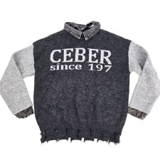 Gray Men's Sweater Size S