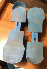 Roller Skate Plates Plastic Blue no Wheels