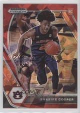 2021-22 Panini Prizm Draft Picks Red Ice Prizm Sharife Cooper #26 0i76