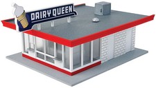 Walthers Cornerstone HO Scale Building/Structure Kit Vintage Dairy Queen Store