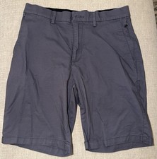 Like New Old Navy Ultimate Tech Slim Built In Flex Size 30 Shorts Mens Boys Gray