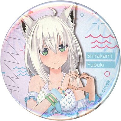 Shirakami Fubuki Virtual YouTuber Hololive Random Button Shiny Wave V Japan T200